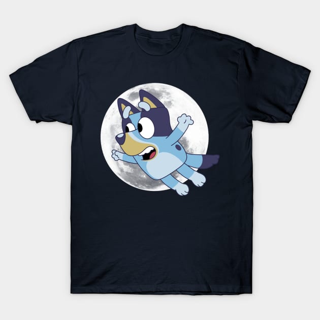 bluey moon T-Shirt by Tanti8800